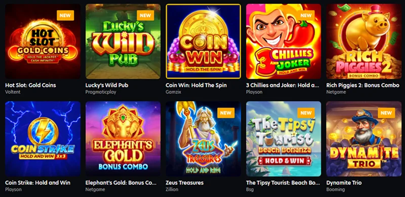 Neospin Casino Slot Machines